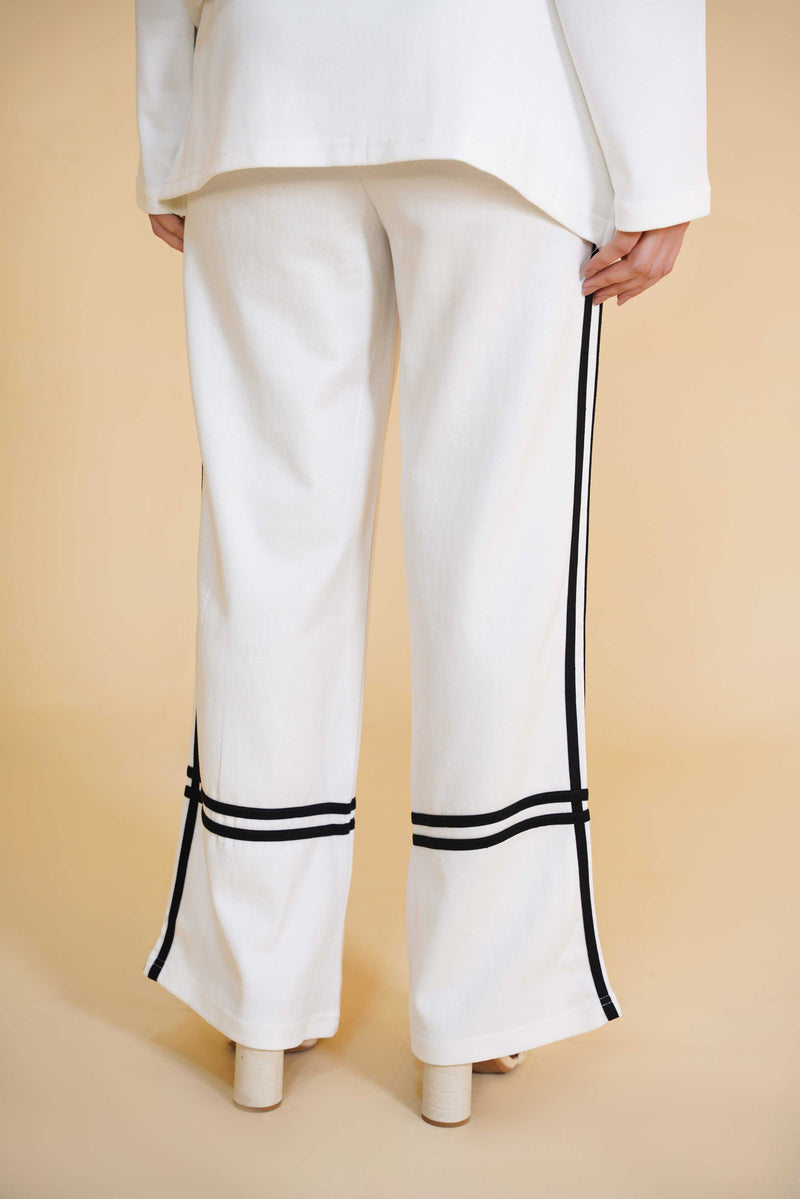 Contrast Stripe Relaxed Bottom