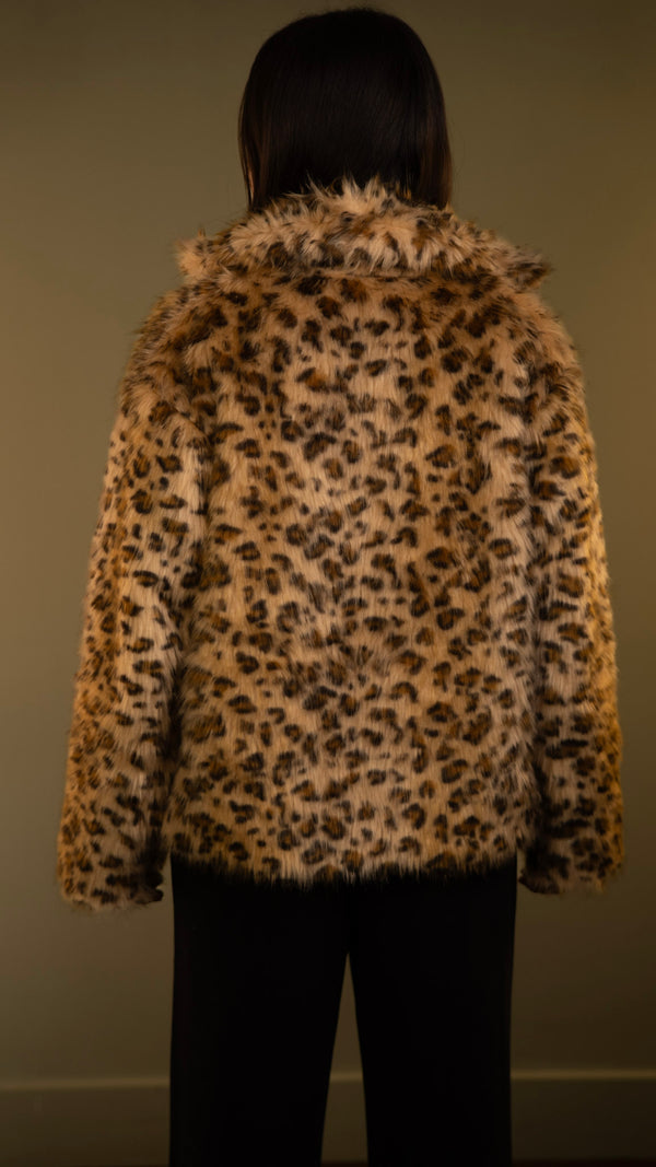 Leopard Fur Jacket