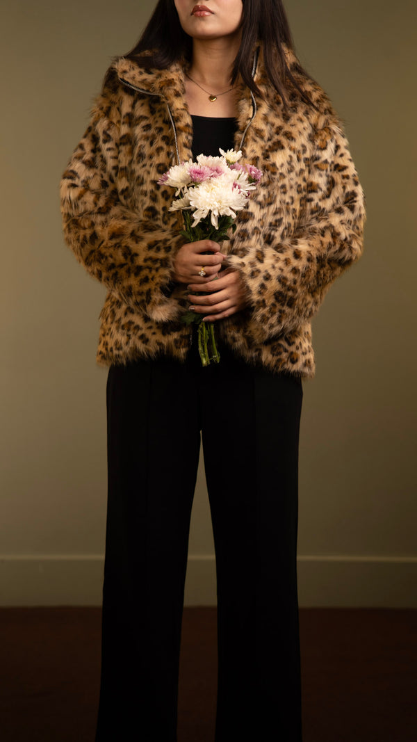 Leopard Fur Jacket